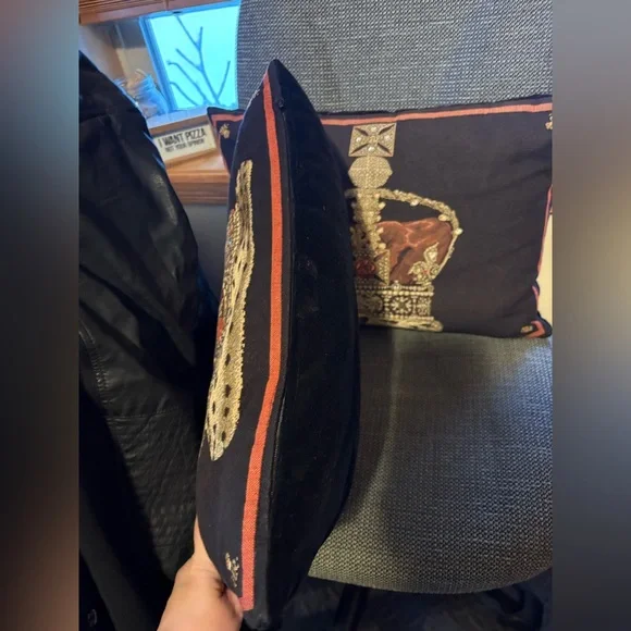 Royal Crown Decorative Pillows - Picture 3 of 6